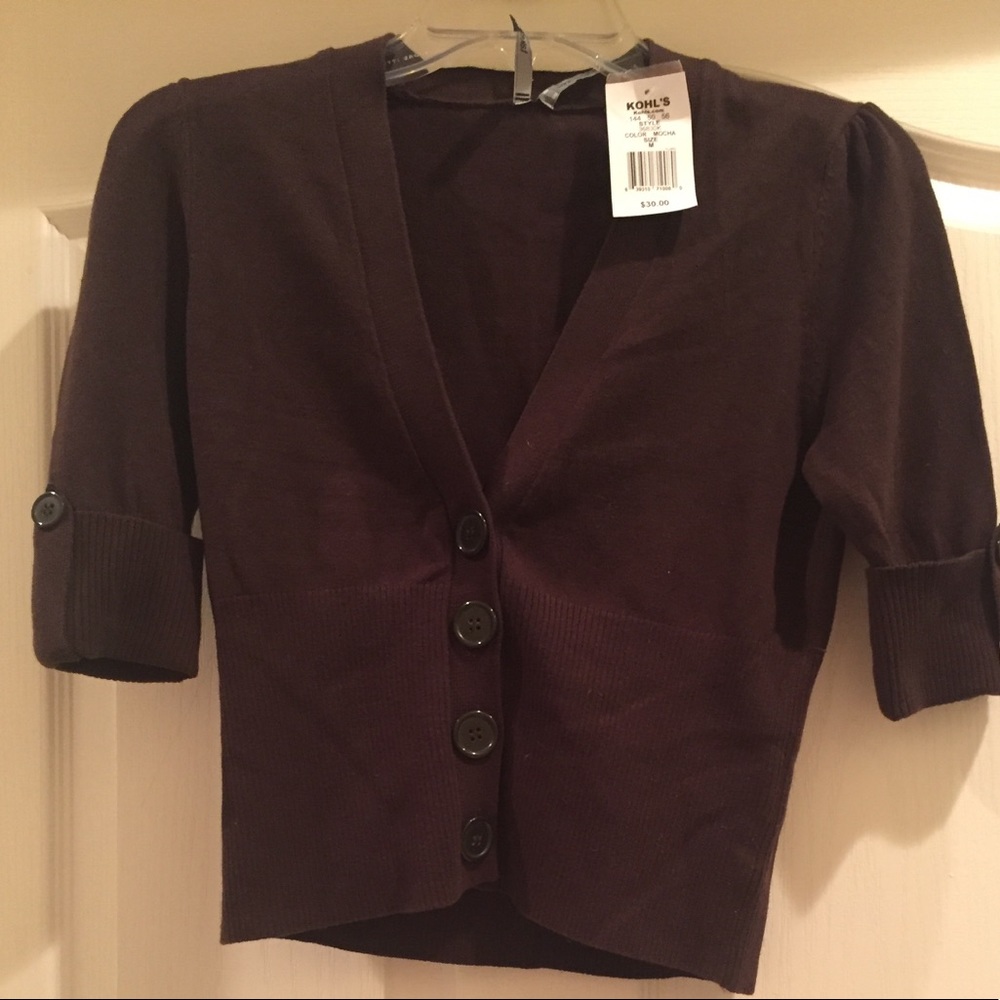 Brown Cardigan